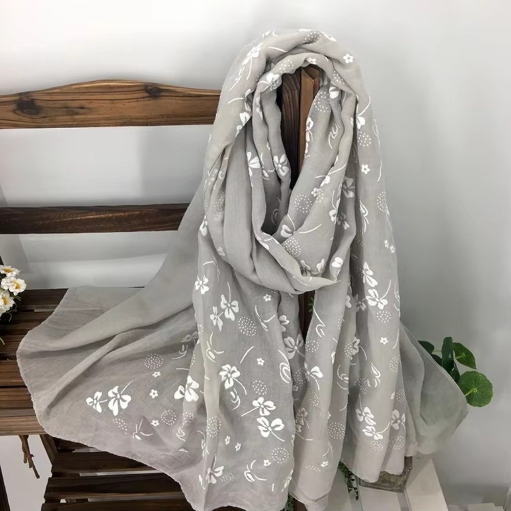 Retro Foulard Hijab Elegant Th – Embroidery Hijab Bewertung und Preis