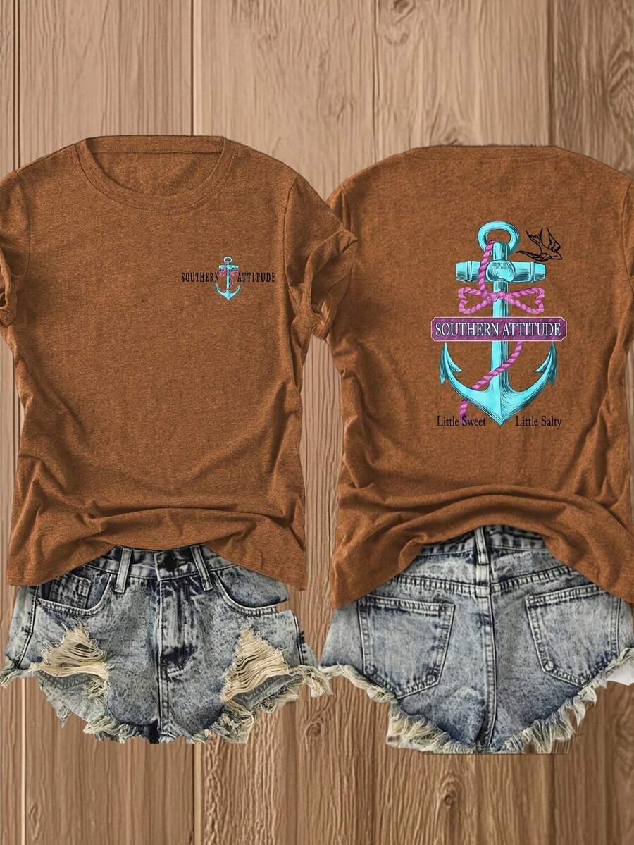 Reversible Southern Attitude A – Embroidery Tshirt Bewertung und Preis
