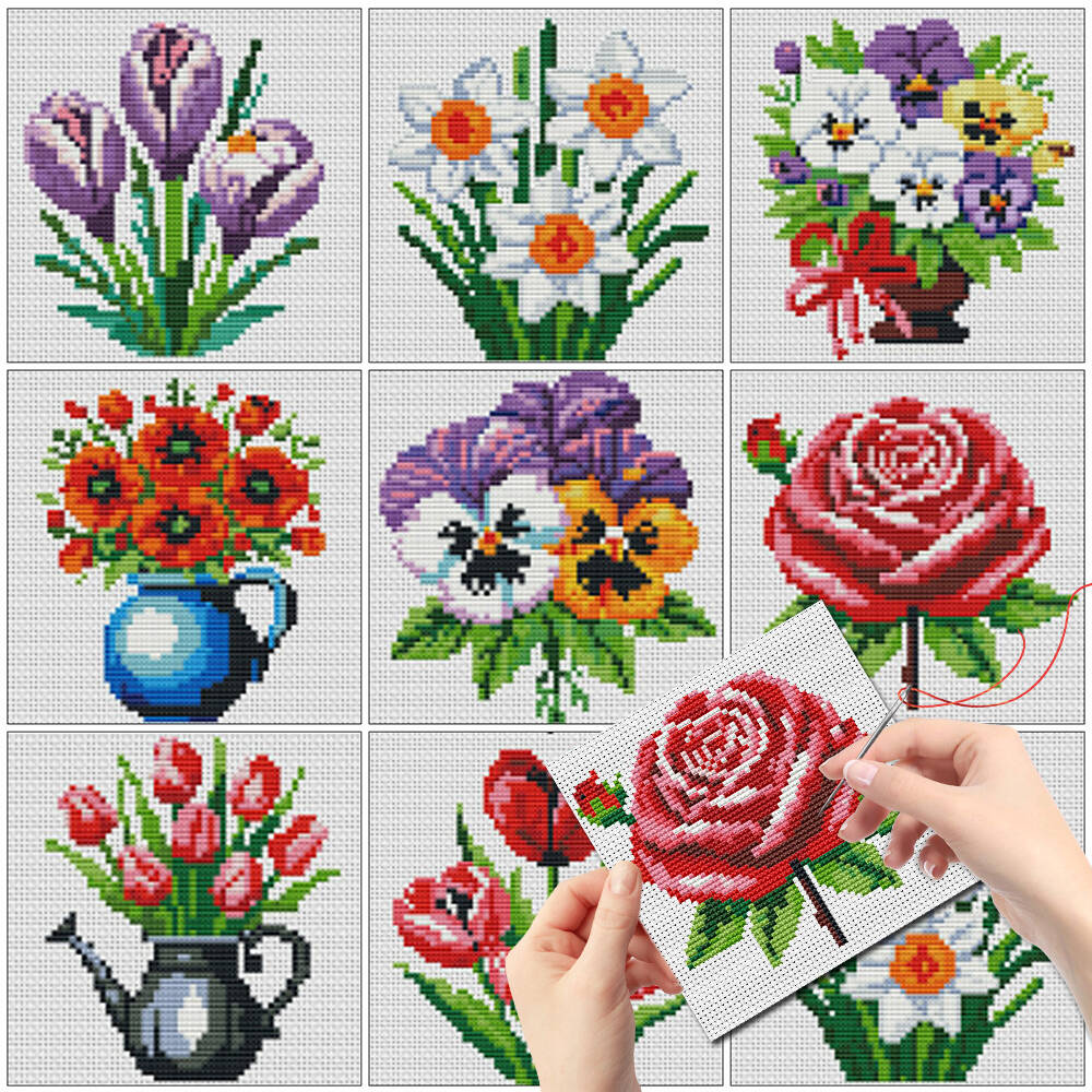 Evershine 8pcs Mini Flower Cro – Embroidery Meaning Bewertung und Preis