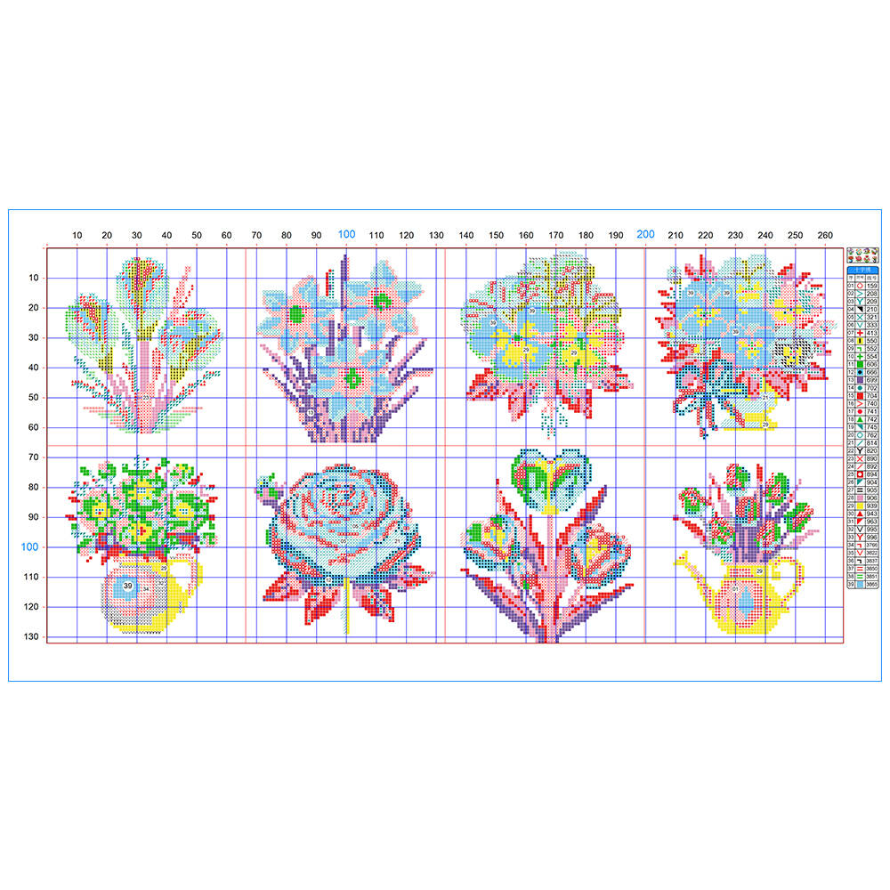 Evershine 8pcs Mini Flower Cro – Embroidery Meaning Bewertung und Preis