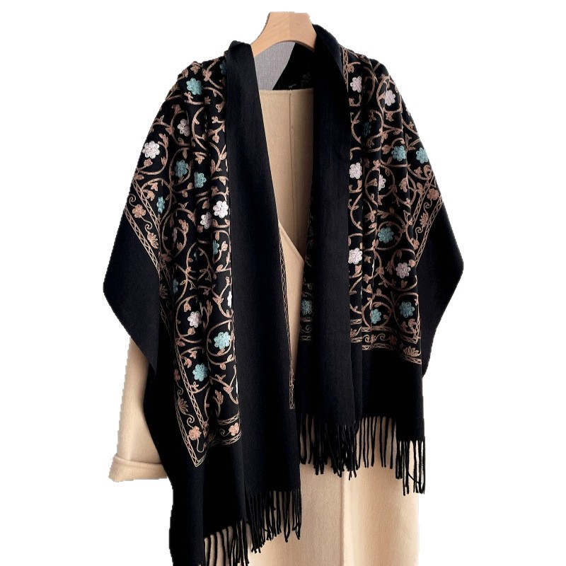 2025 New Embroidery Cashmere S – Embroidery Hijab Bewertung und Preis