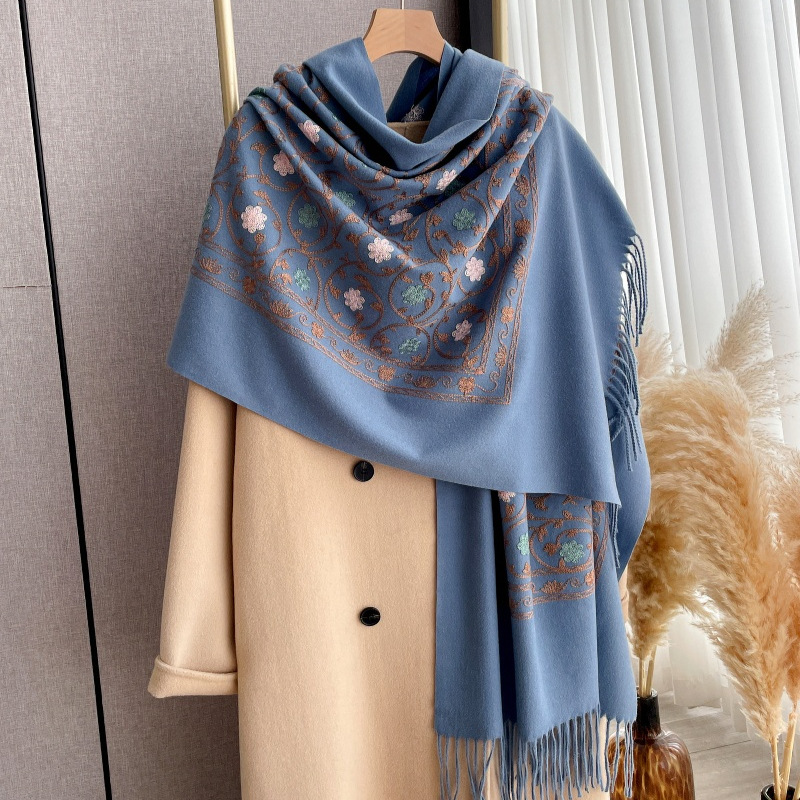 2025 New Embroidery Cashmere S – Embroidery Hijab Bewertung und Preis
