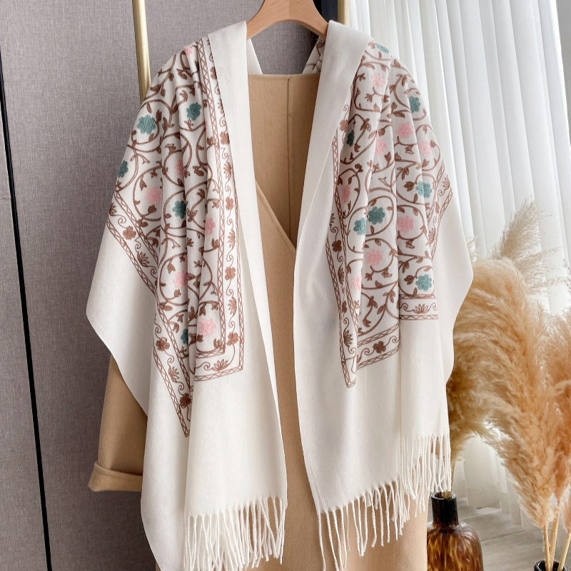 2025 New Embroidery Cashmere S – Embroidery Hijab Bewertung und Preis