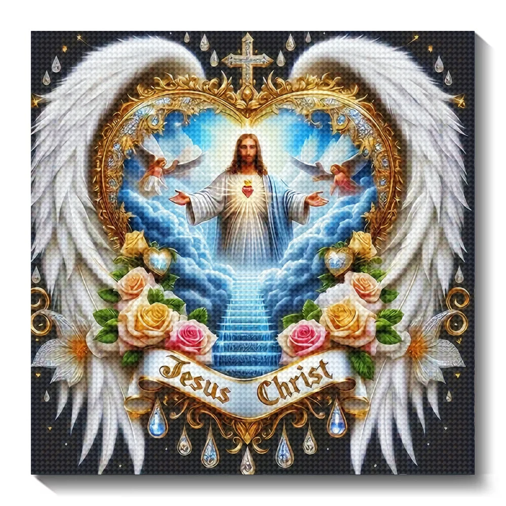 5D DIY Diamond Painting Portra – Embroidery Jesus Bewertung und Preis