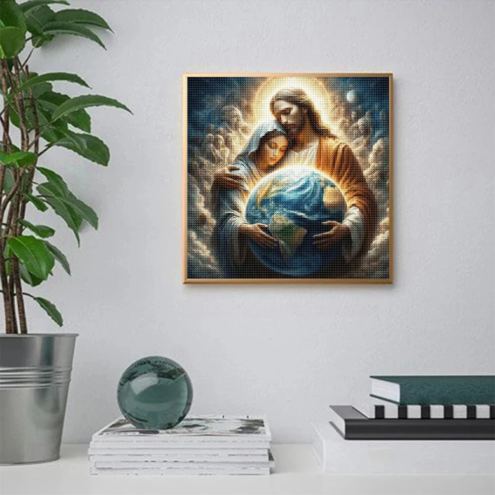 5D DIY Diamond Painting Portra – Embroidery Jesus Bewertung und Preis