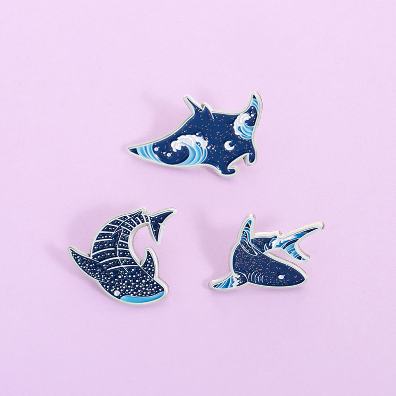 Cartoon marine creatures Ename – Embroidery Fish Bewertung und Preis