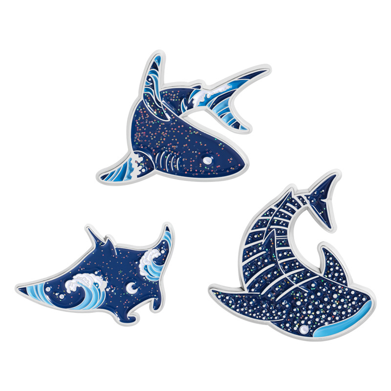 Cartoon marine creatures Ename – Embroidery Fish Bewertung und Preis