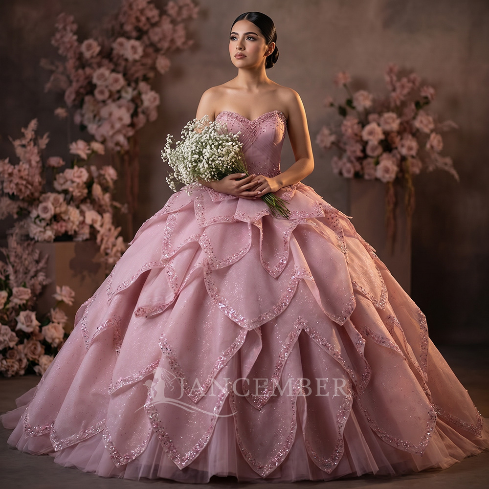 Luxury Ball Gown Quinceanera D – Embroidery Removal Bewertung und Preis