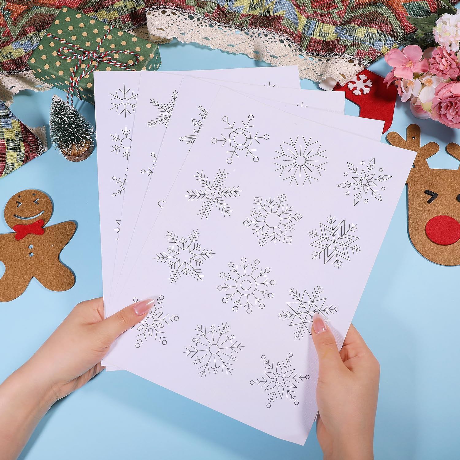 Snowflake Wreath Stick and Sti – Embroidery Meaning Bewertung und Preis