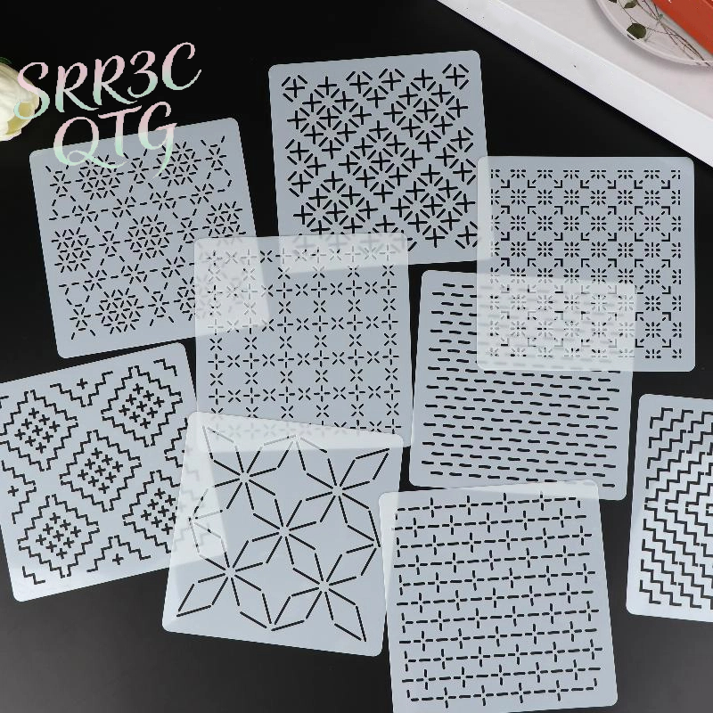 9/32Pcs Sashiko Embroidery Tem – Embroidery Tools Bewertung und Preis