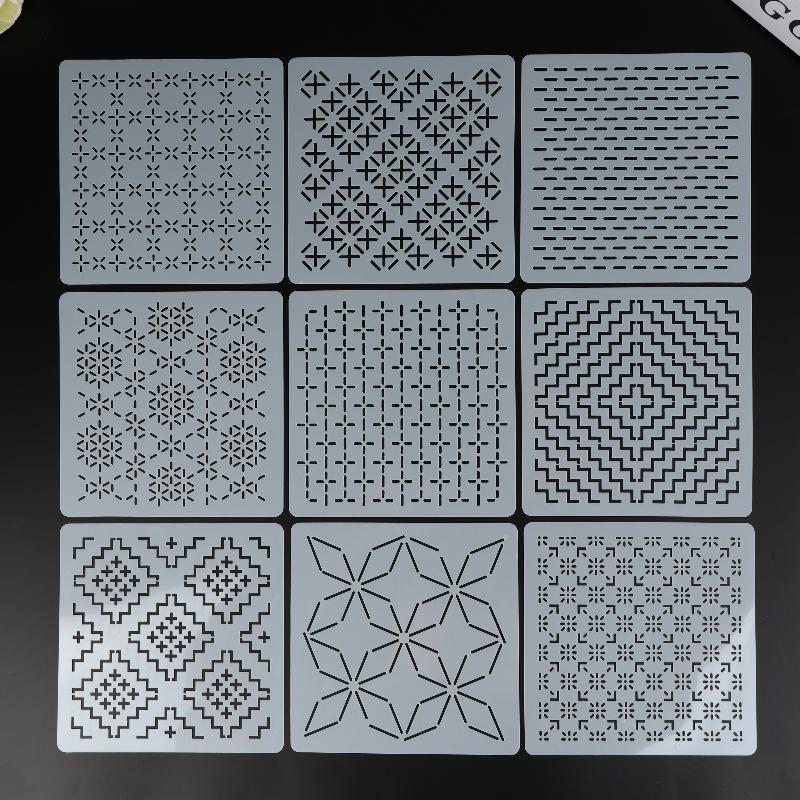 9/32Pcs Sashiko Embroidery Tem – Embroidery Tools Bewertung und Preis