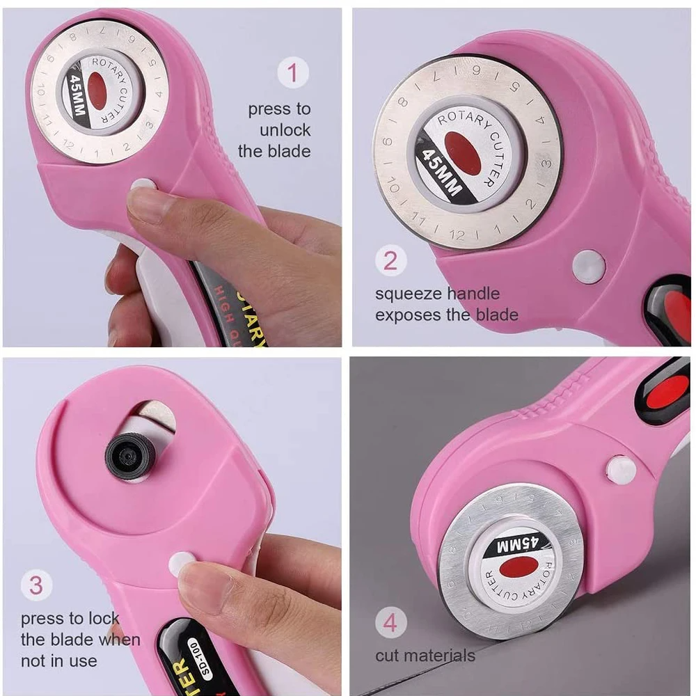 5mm Rotary Cutter with 5pcs Re – Embroidery Converter Bewertung und Preis