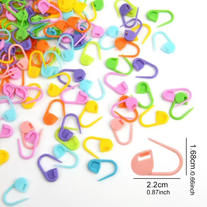 100pcs Colored Small Clip Sewi – Embroidery Needles Bewertung und Preis