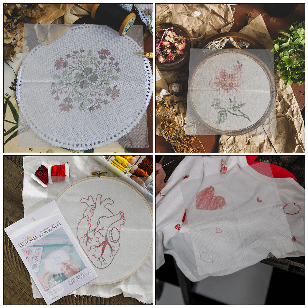 8Pcs Water Soluble Embroidery  – Embroidery Kit Bewertung und Preis