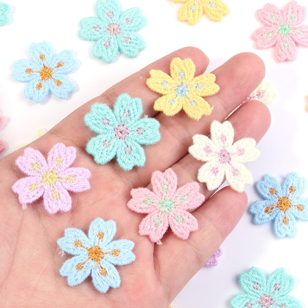 20pcs/lot Colorful 2.4cm Embro – Embroidery Garments Bewertung und Preis