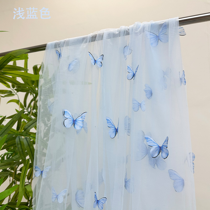 3D Butterfly Embroidery Tulle  – Embroidery Net Dress Bewertung und Preis