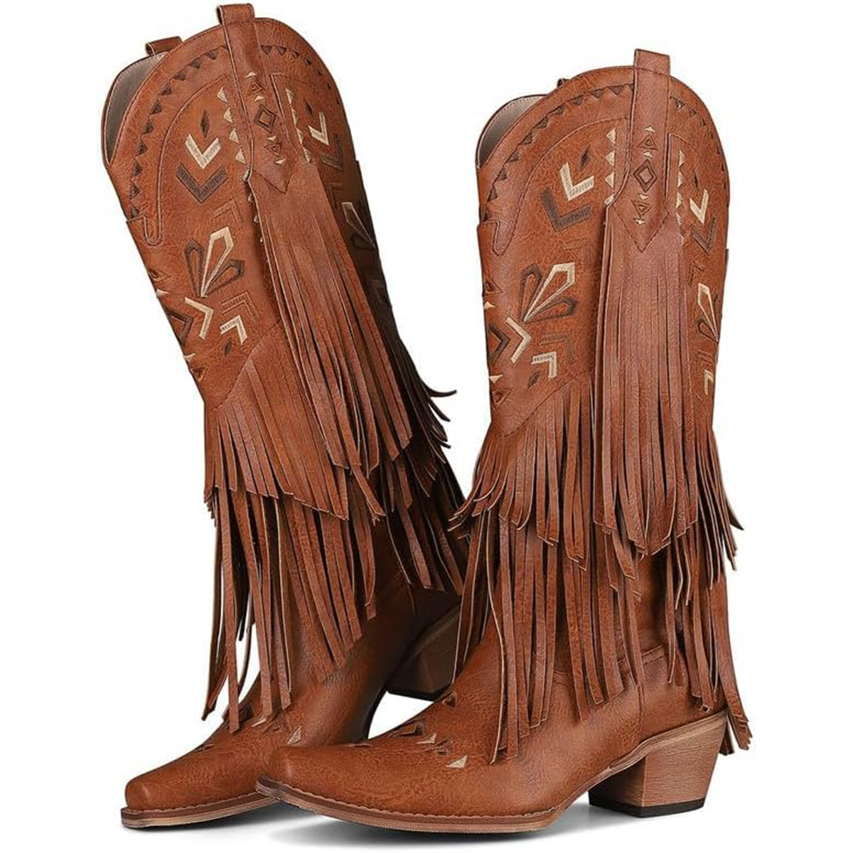 Women's Mid-calf Boots Retro W – Embroidery Designer Bewertung und Preis