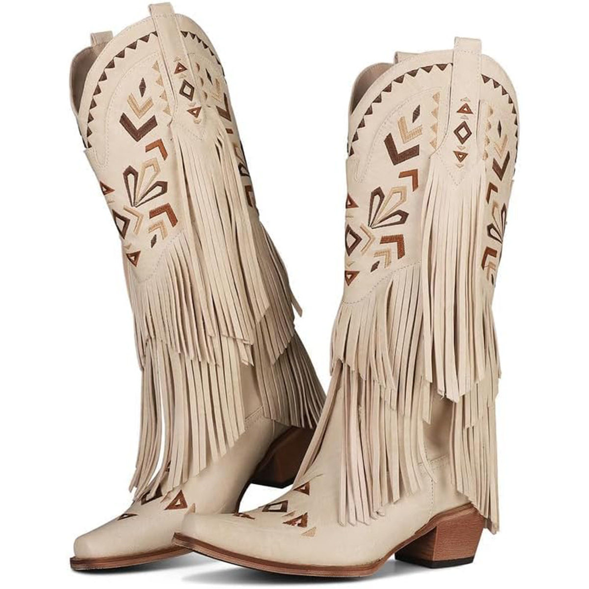 Women's Mid-calf Boots Retro W – Embroidery Designer Bewertung und Preis