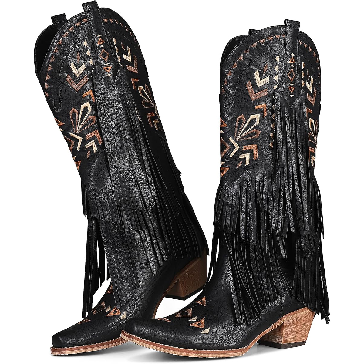 Women's Mid-calf Boots Retro W – Embroidery Designer Bewertung und Preis