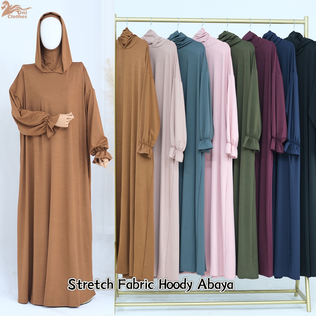 Eid Ramadan Prayer Abaya Women – Embroidery Hijab Bewertung und Preis
