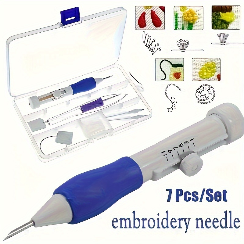7-Piece Embroidery Punch Needl – Embroidery Needles Bewertung und Preis