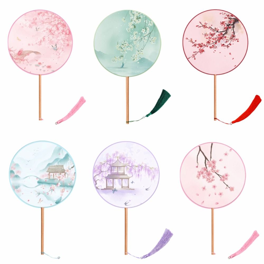 Vintage Chinese Style Round Ha – Embroidery Meaning Bewertung und Preis