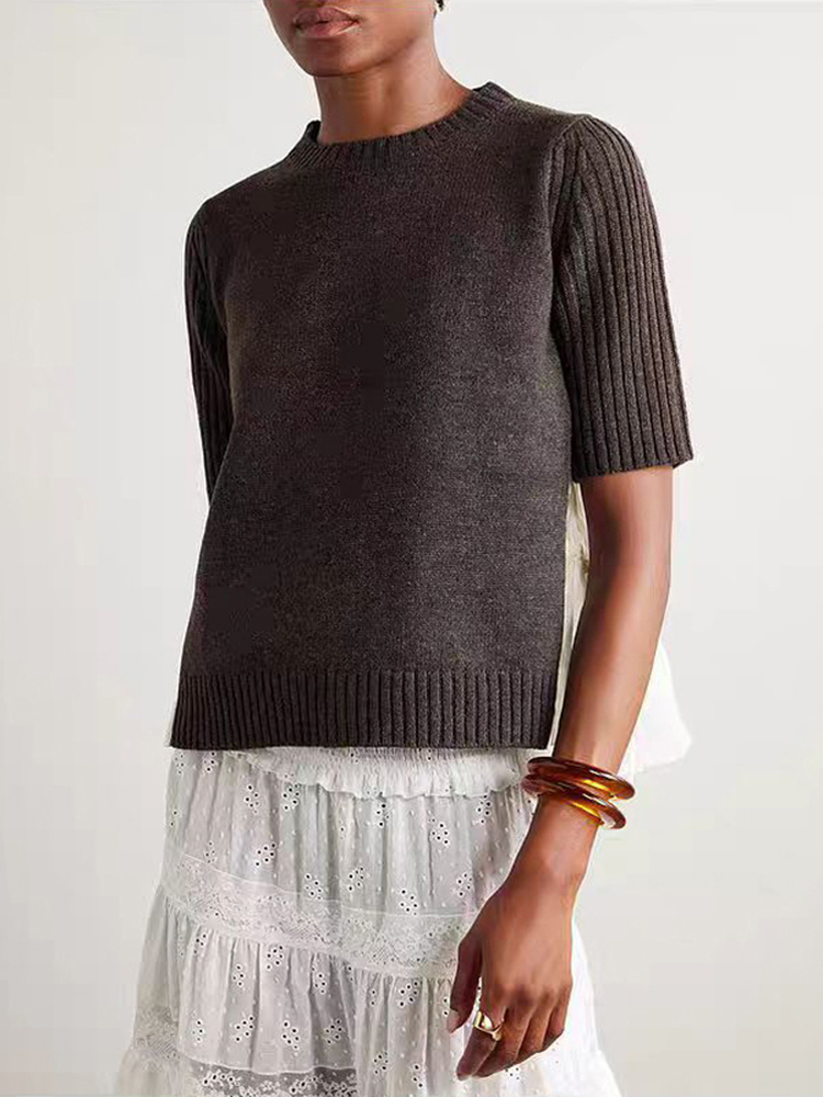 Elegant Knitted Fish Tail Back – Embroidery Fish Bewertung und Preis