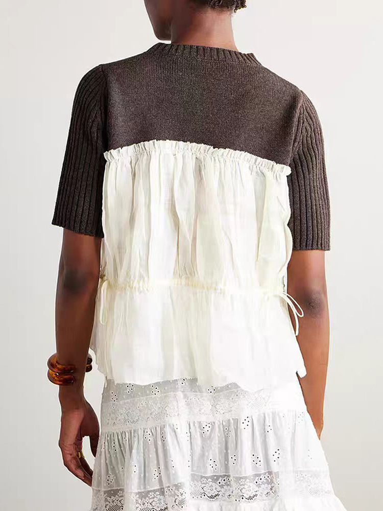 Elegant Knitted Fish Tail Back – Embroidery Fish Bewertung und Preis