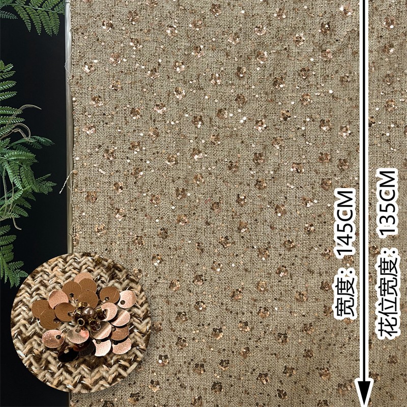 1 yard Heavy industry sequin e – Embroidery Bag Bewertung und Preis