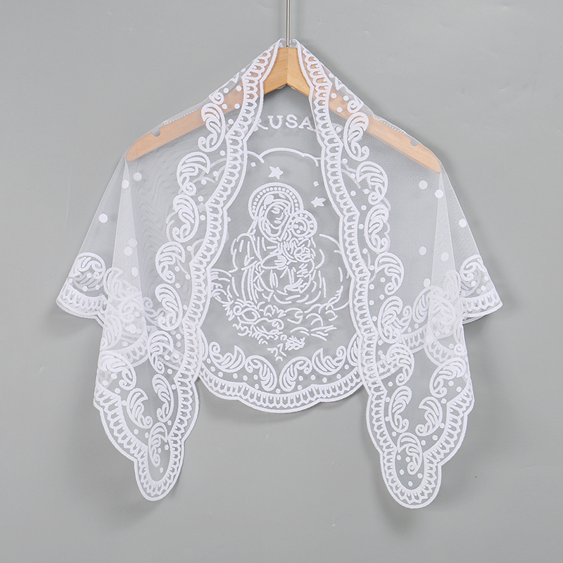 1Pc Women's Elegant Solid Colo – Embroidery Hijab Bewertung und Preis