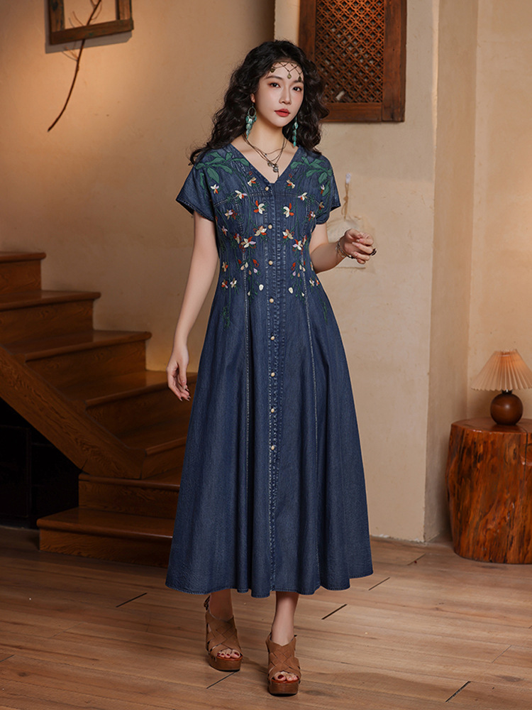 TIYIHAILEY Women Denim Dresses – Embroidery Garments Bewertung und Preis