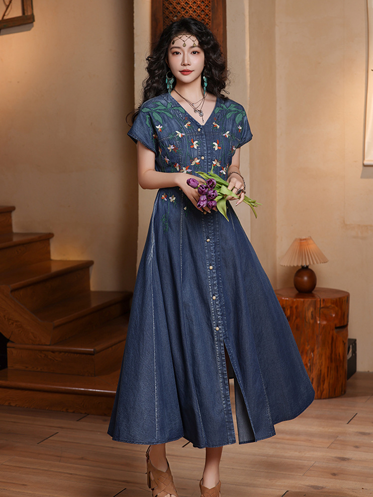 TIYIHAILEY Women Denim Dresses – Embroidery Garments Bewertung und Preis