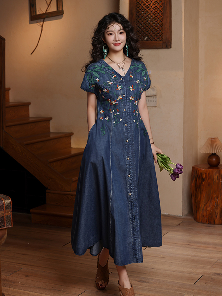 TIYIHAILEY Women Denim Dresses – Embroidery Garments Bewertung und Preis
