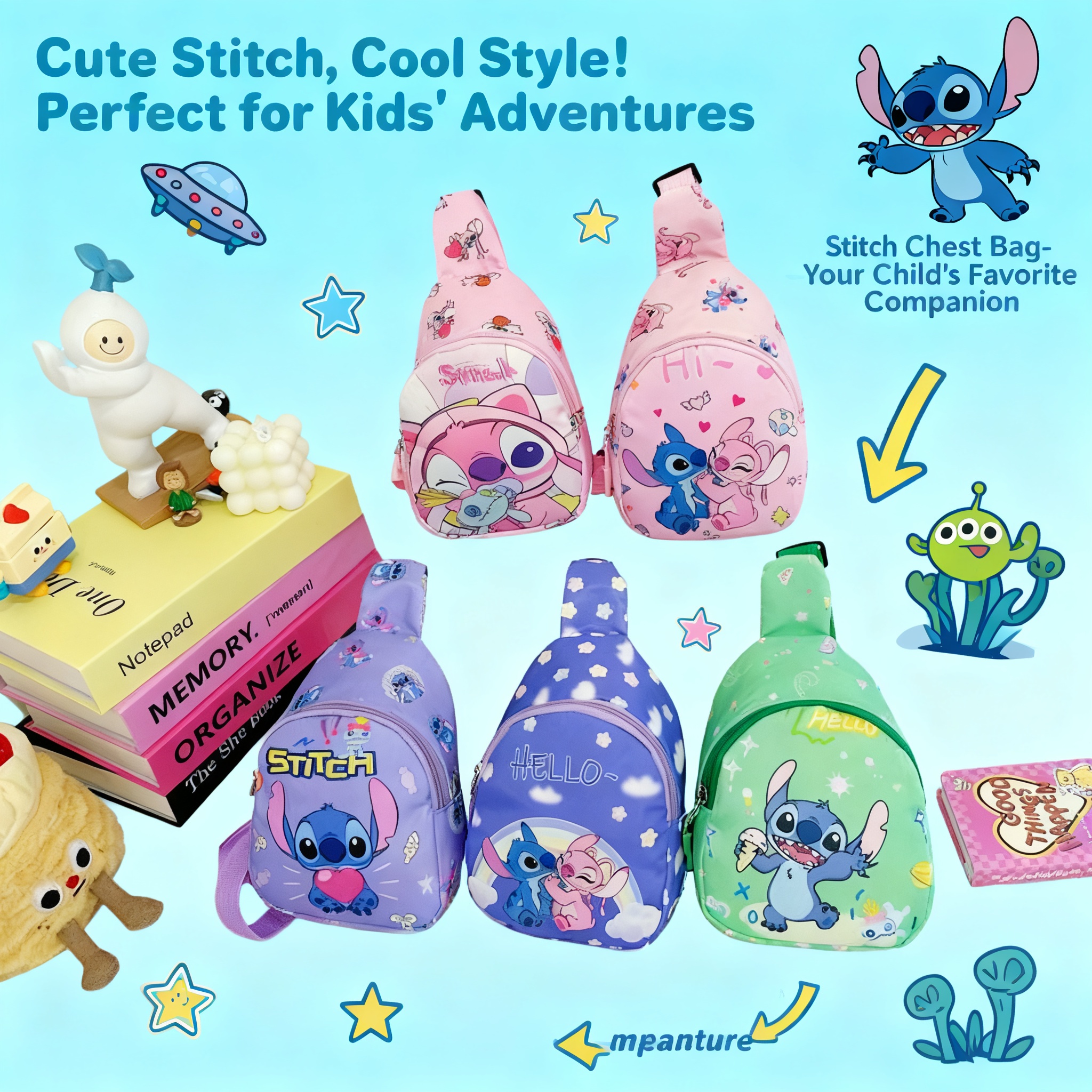 New Stitch Angel Sling Chest B – Embroidery Bag Bewertung und Preis