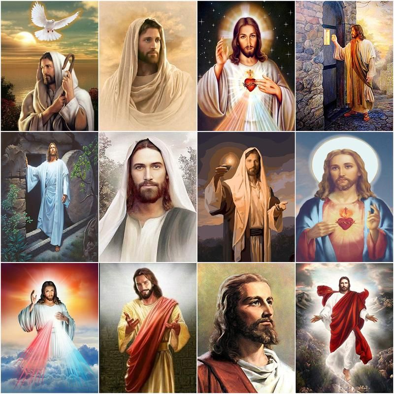 CHENISTORY Full Drill Square R – Embroidery Jesus Bewertung und Preis