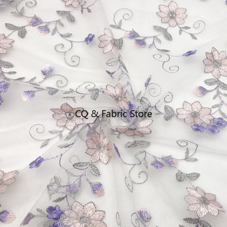 1meter/lot 135cm Diy Net Yarn  – Embroidery Net Dress Bewertung und Preis